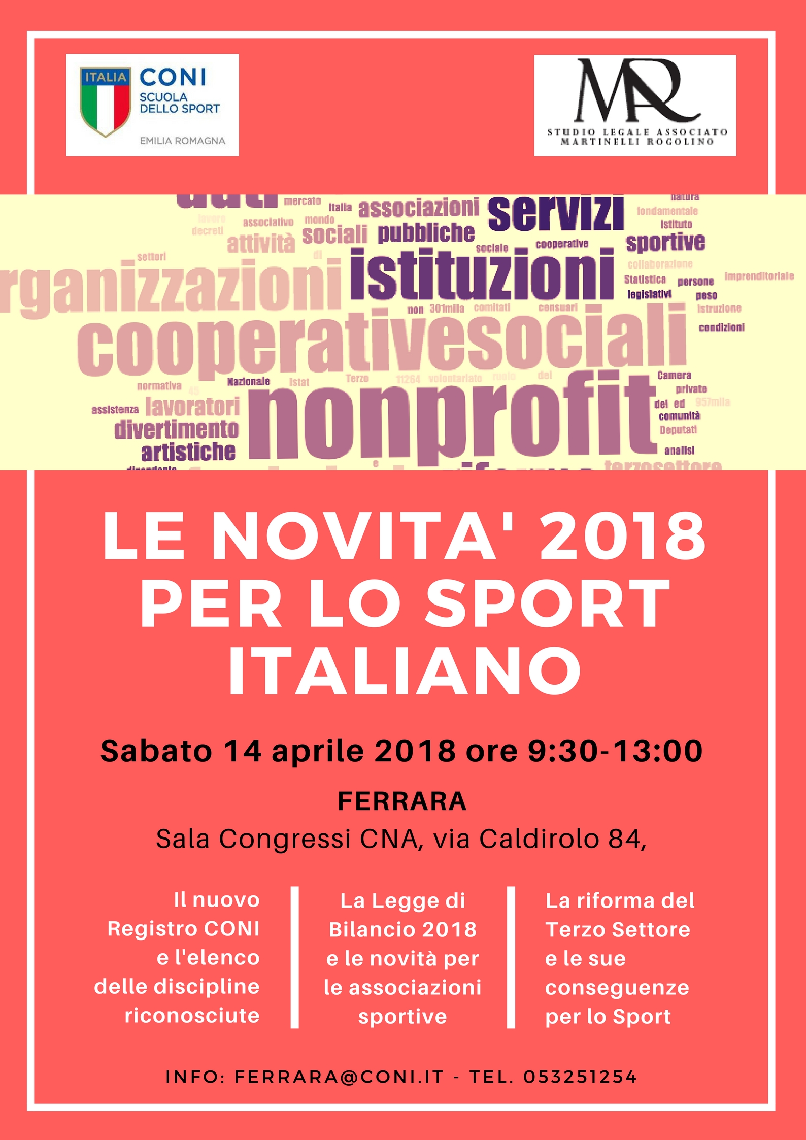 Le novità 2018 per lo sport italiano (seminario gratuito)